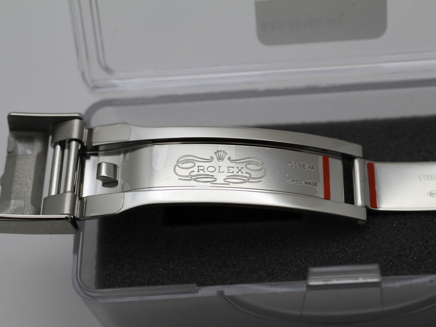 NEW Rolex B32-23182-N1 Chiusura Deployante Clasp Oyster SEL Full Stickers GMT 116710 Daytona 116520 116500LN