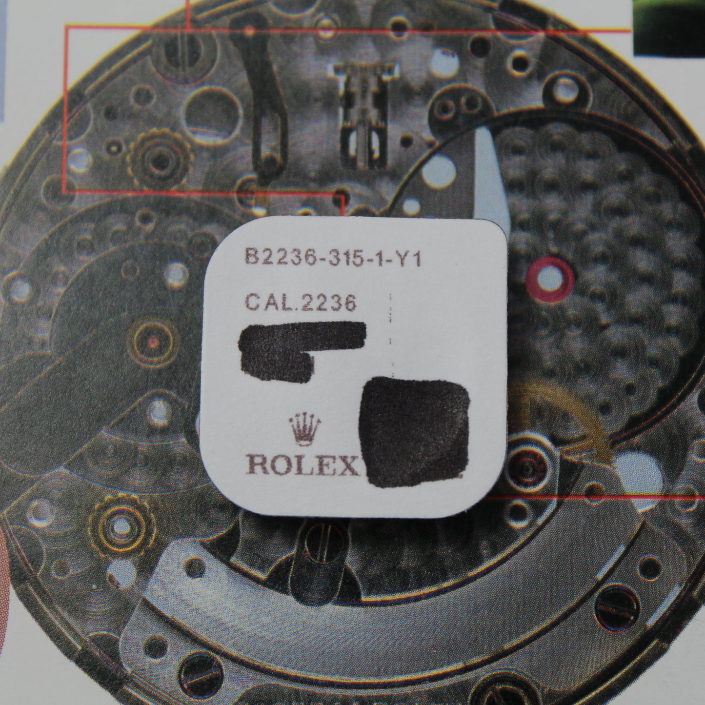 NEW Rolex 2236-315 Bariletto Originale In Blister