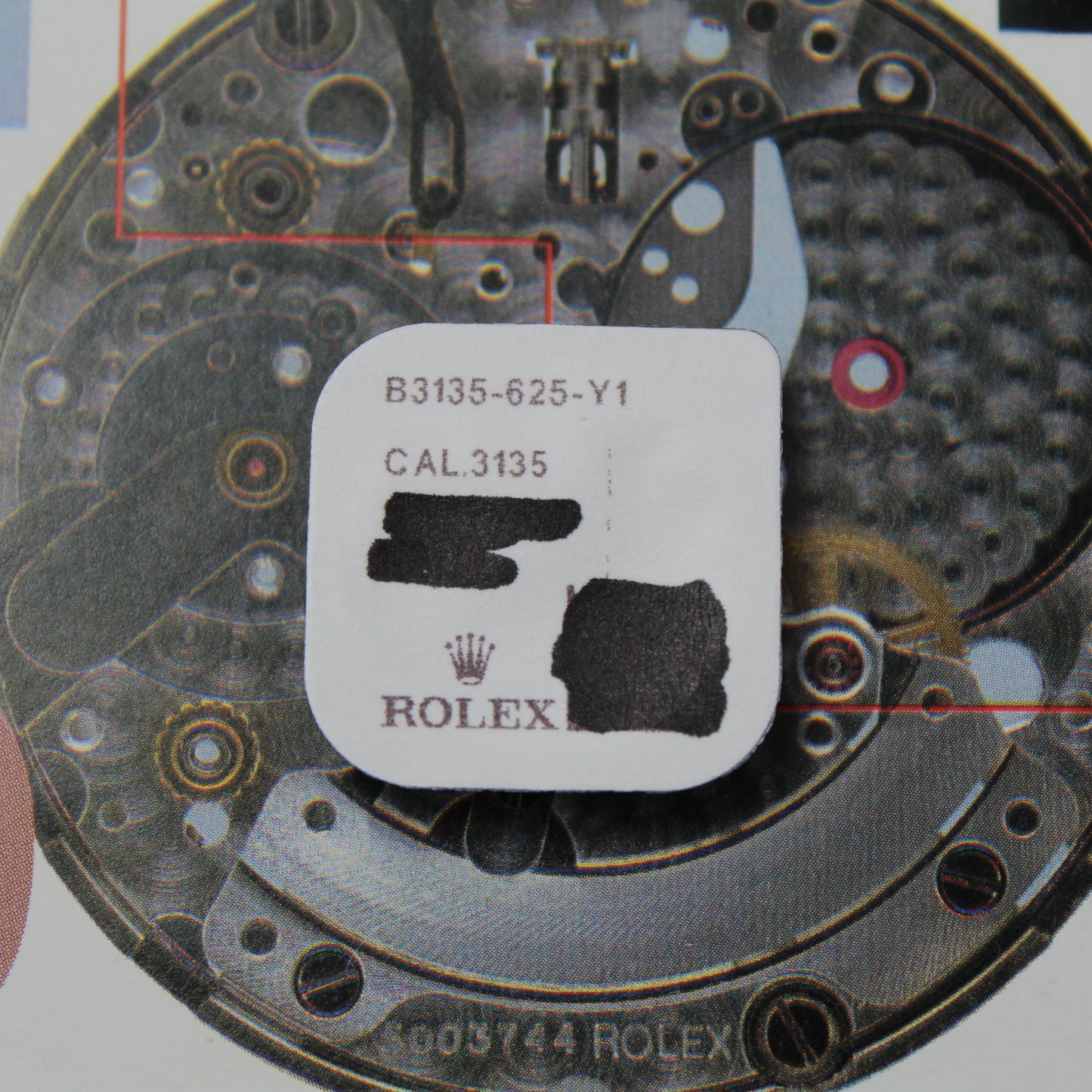 NEW Rolex 3135-625 Ruota della Data Nuova In Blister