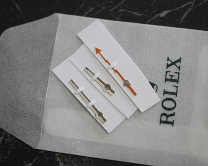 NEW Rolex 410-116400 Milgauss Set Lancette 116400GV Kit Luminova 3131