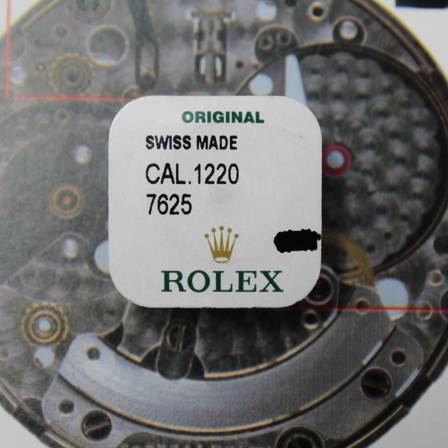 NEW Rolex 1220-7625 Bilanciere Completo Oscillatore Nuovo In Blister