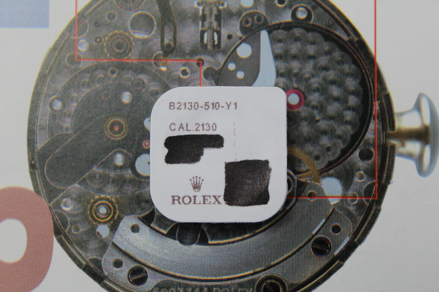 NEW Rolex 2130-510 Ruota Conduttrice Del Rocchetto Originale In Blister