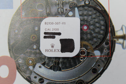NEW Rolex 2130-307 Albero del bariletto Originale In Blister