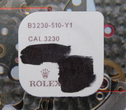 NEW Rolex 3230-510 Ruota Conduttrice Del Rocchetto Nuovo In Blister