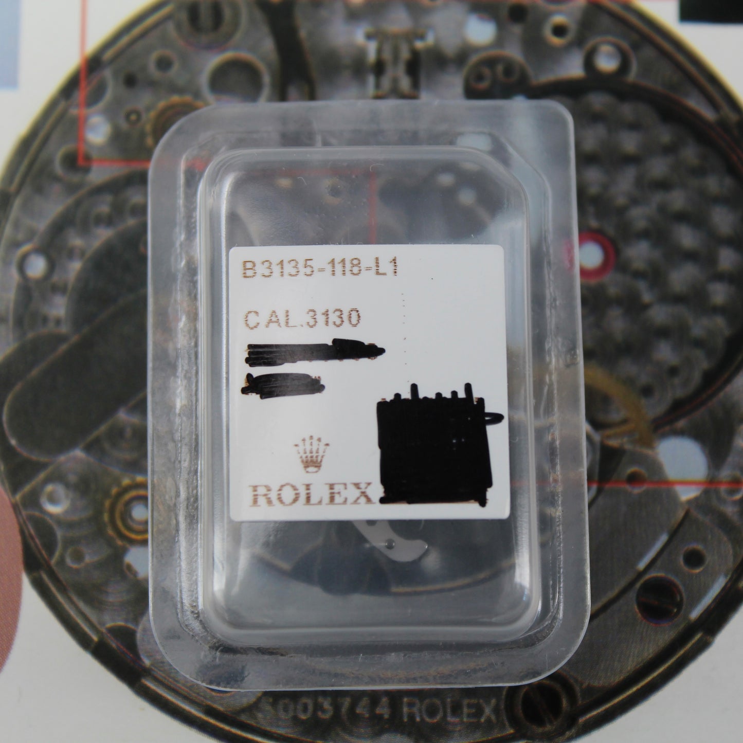 NEW Rolex 3135-118 Protezione del Bilanciere Nuovo In Blister