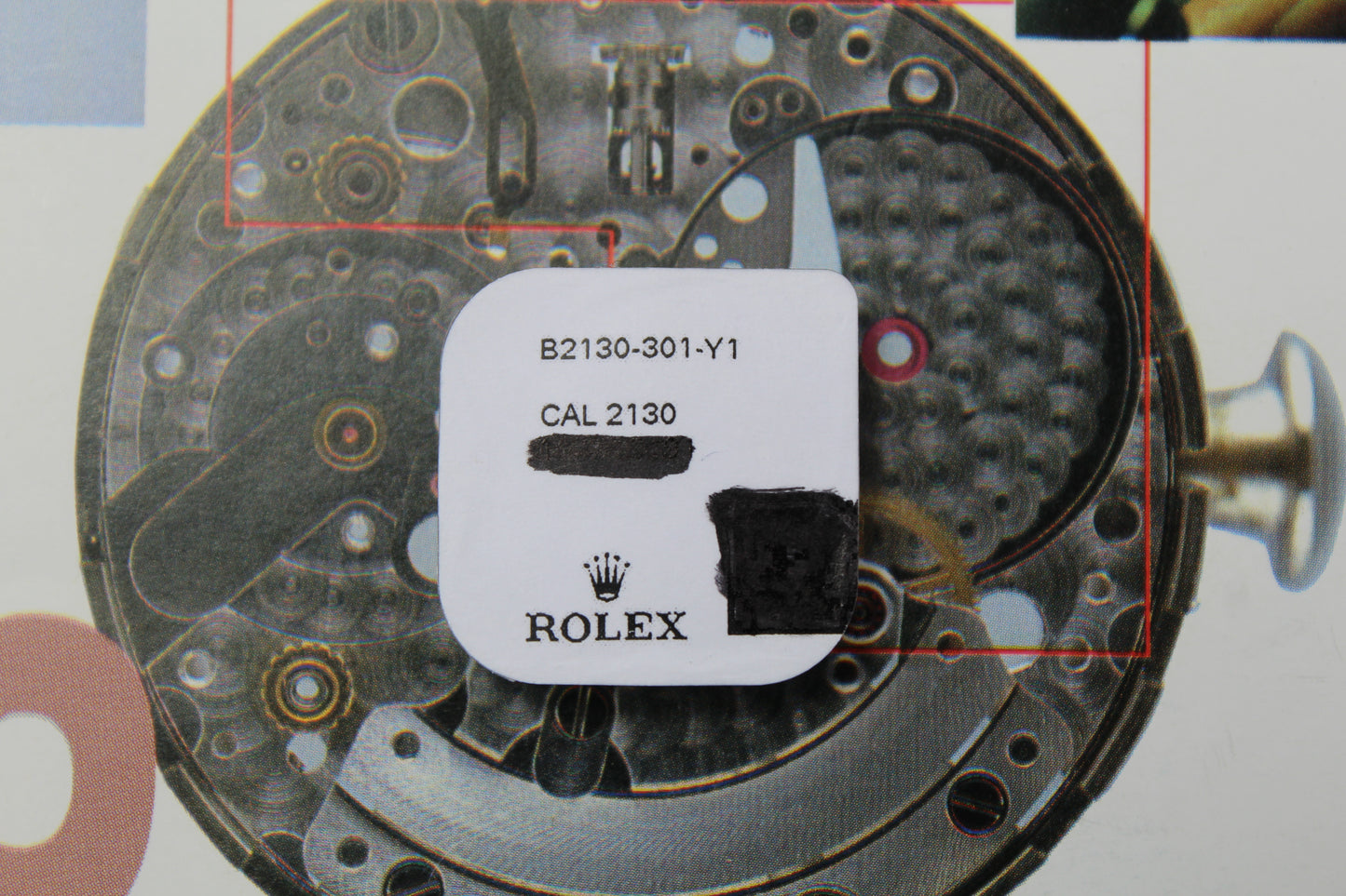 NEW Rolex 2130-301 Molla Del Cricco Rocchetto Originale In Blister 3130