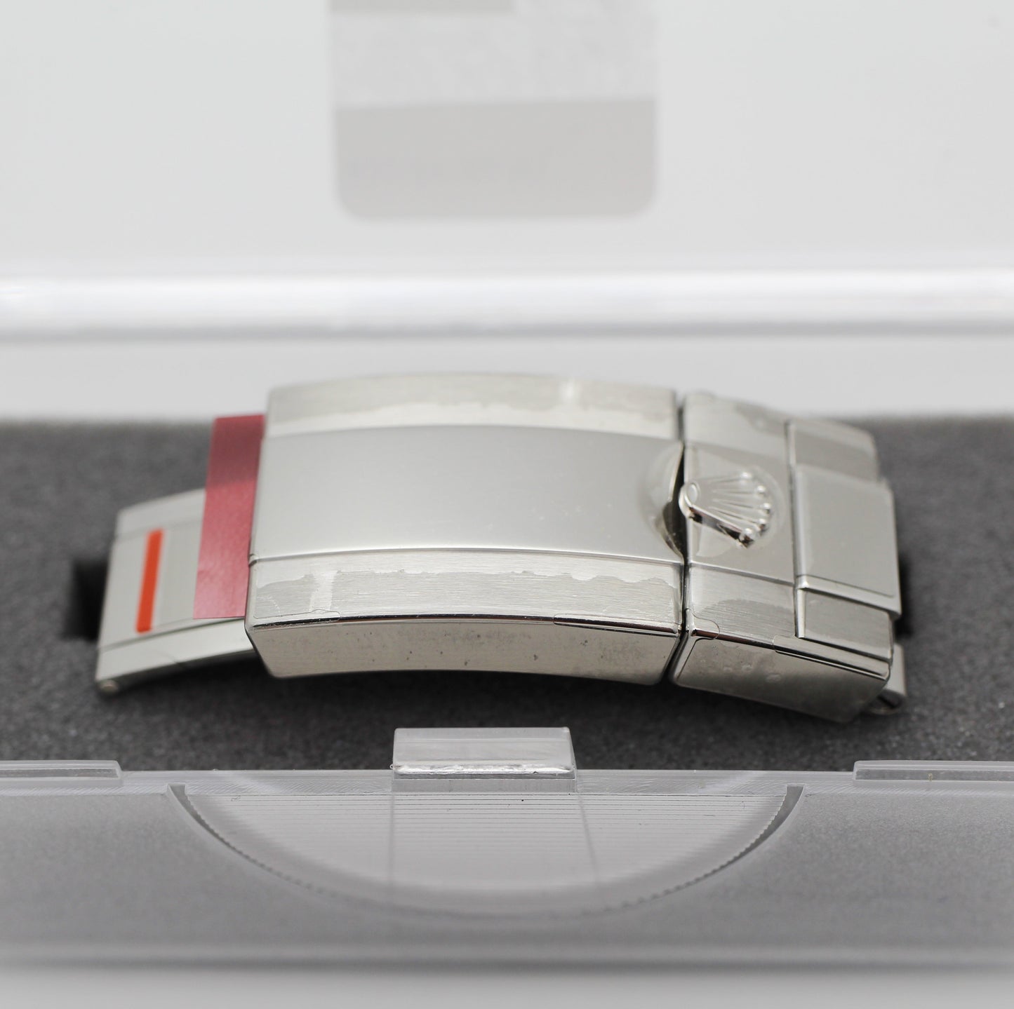 NEW Rolex B32-23182-N1 Chiusura Deployante Clasp Oyster SEL Full Stickers GMT 116710 Daytona 116520 116500LN