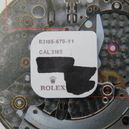 NEW Rolex 3185-670 Ruota Intermedia della Data Nuova In Blister
