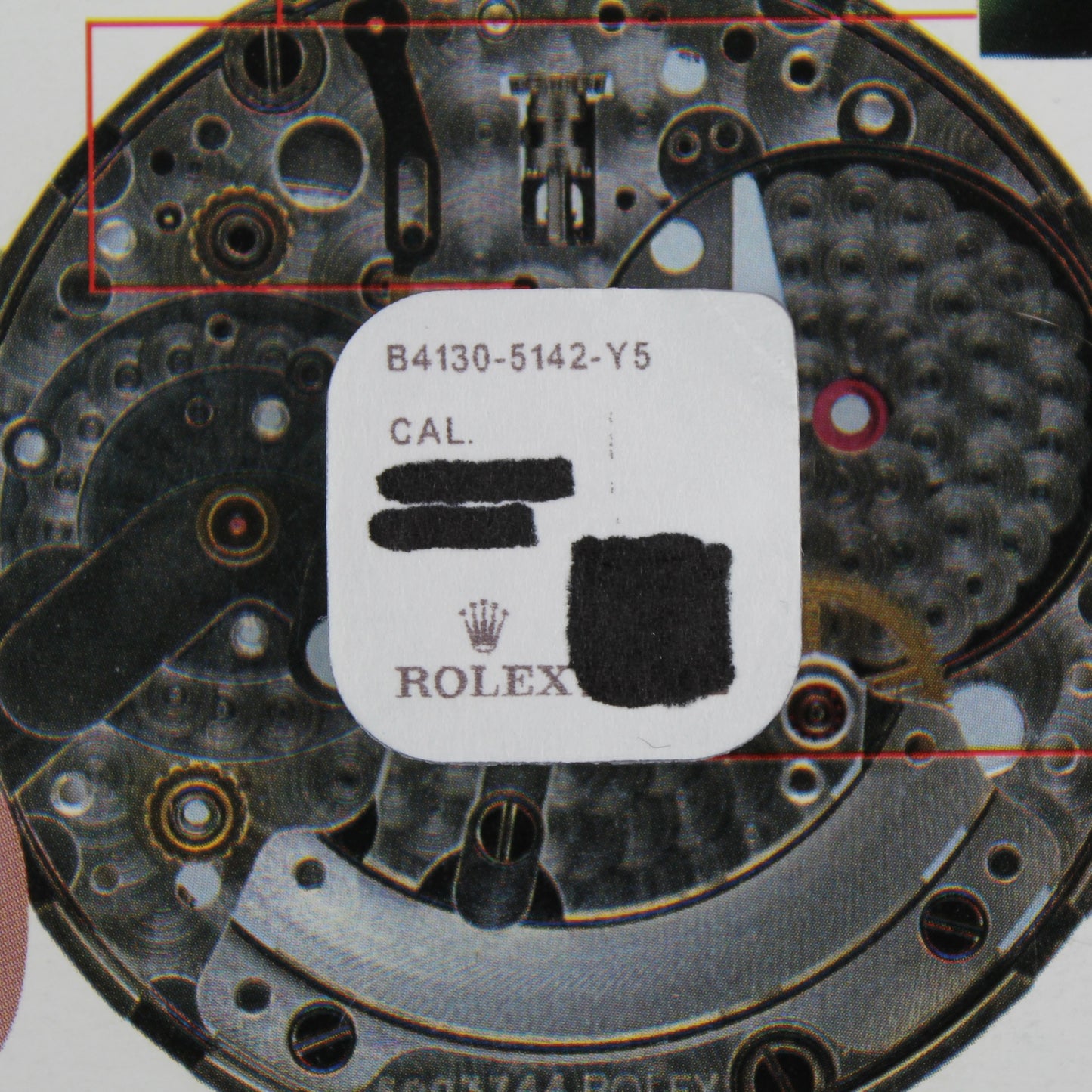 NEW Rolex 4130-5142 Vite del Modulo di Ricarica Lunga Nuovo In Blister x1pc