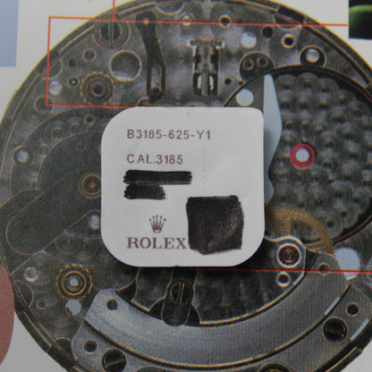 NEW Rolex 3185-625 Ruota della Data Nuova In Blister