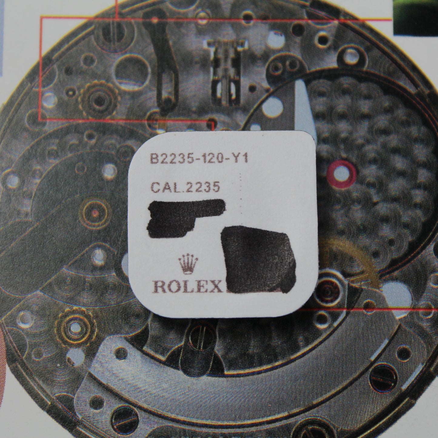 NEW Rolex 2235-120 Ponte del Bilanciere Originale In Blister