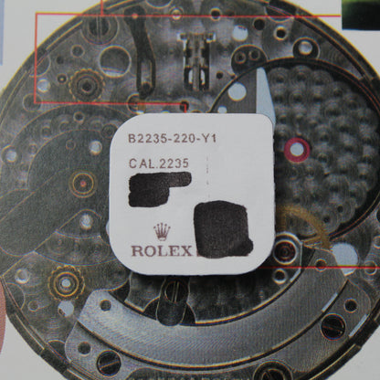 NEW Rolex 2235-220 Tiretto Originale In Blister
