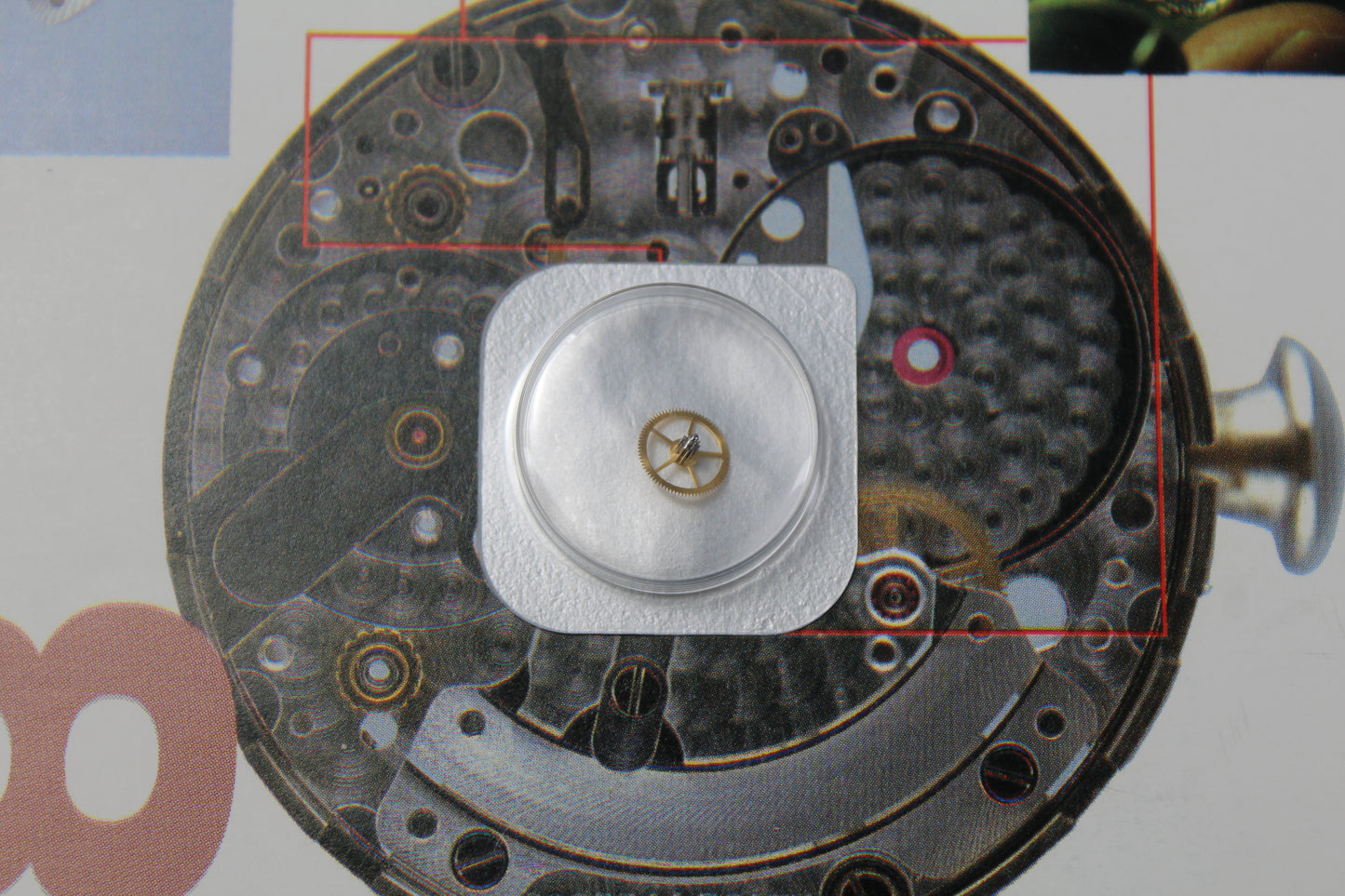 NEW Rolex 2230-330 Ruota Grande Mediana Originale In Blister