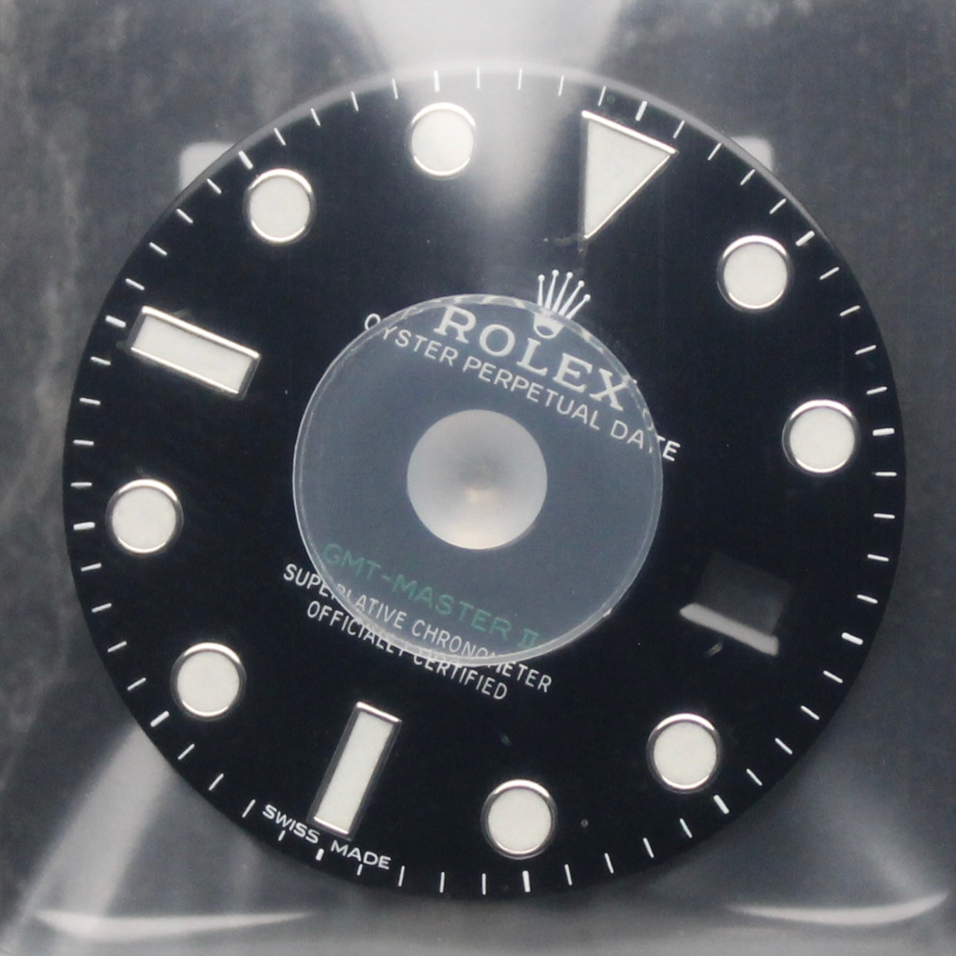 NEW Rolex 13-116718-120 Dial 116710LN GMT Master II Quadrante Chromalight In Blister