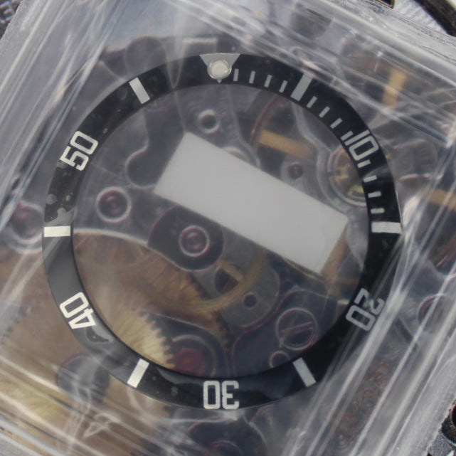 NEW Rolex 14060 | 14060M Submariner No Date Inserto Ghiera Nero Originale In Blister