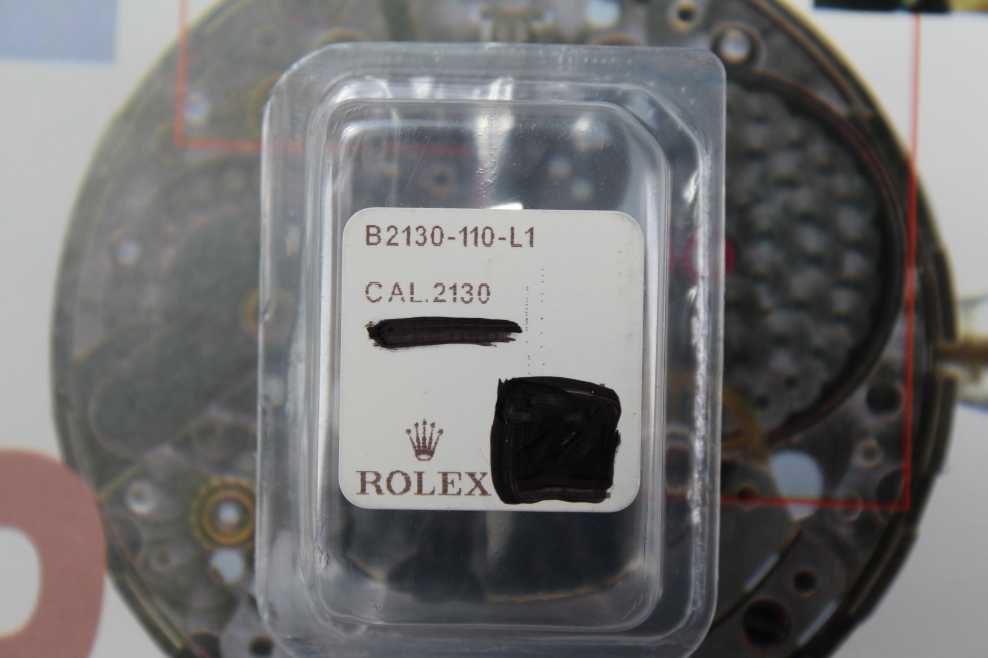 NEW Rolex 2130 2130-110 Ponte del Ruotismo Ruoterie Nuovo In Blister