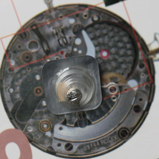 NEW Rolex 24-703-0 Corona Acciaio Nuovo in Blister