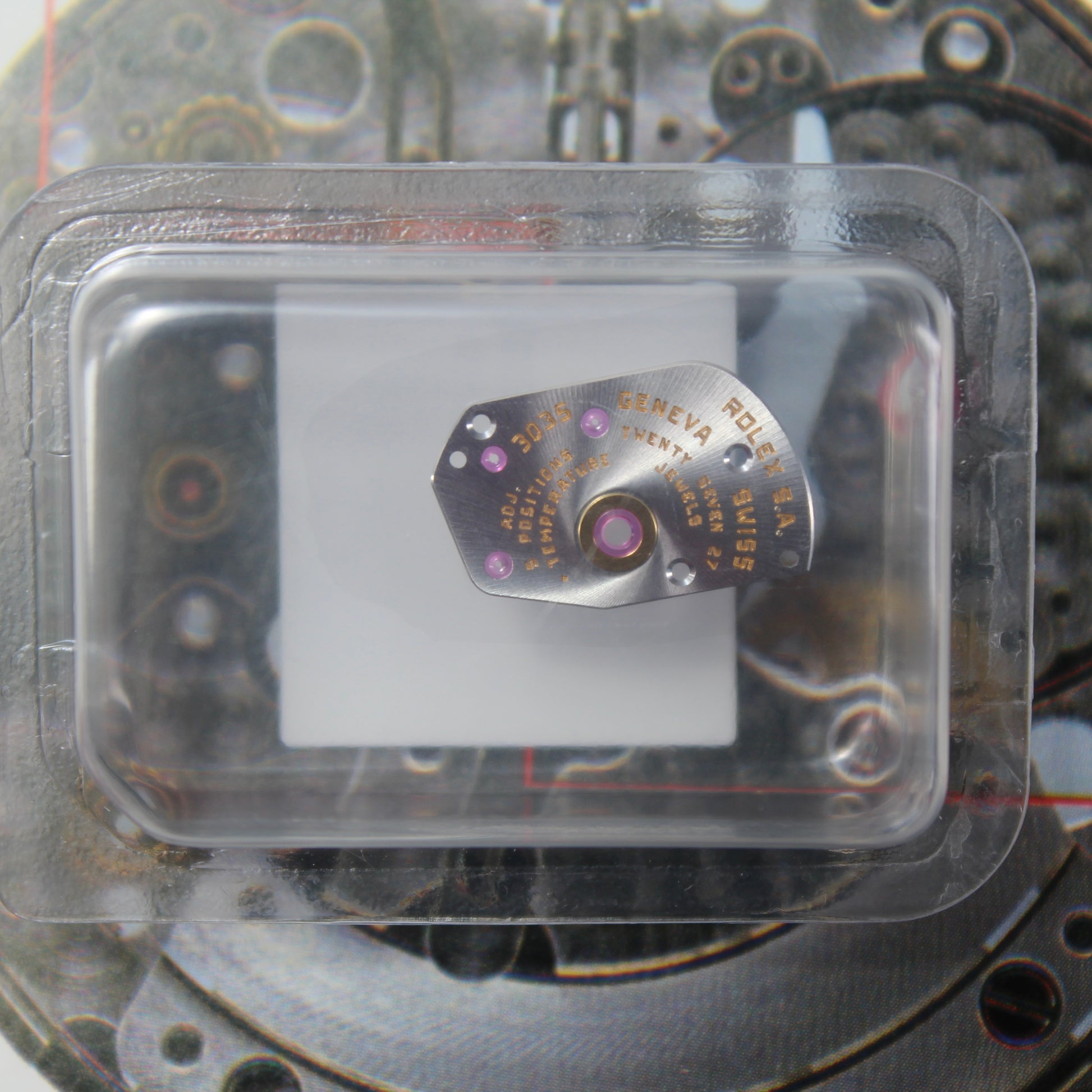 NEW Rolex 3035-5061 Ponte Superiore del Dispositivo Automatico Nuovo in Blister