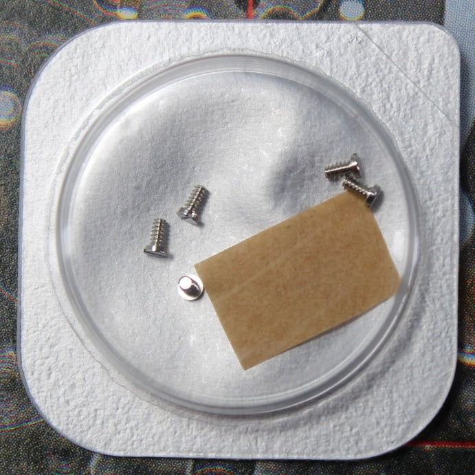 NEW Rolex 3035-55001 Vite per Ponte del Bariletto e Ponte del Ruotismo Nuovo in Blister