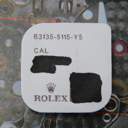 NEW Rolex 3135-5115 Vite per Brida della Chiavetta, Brida del Portapitone, Cricco, Molla del Tiretto, Scatto del Tiretto, Ponte del Pignone dei Minuti, Ponte dell’Ancora, Coprimeccanismo Nuovo In Blister