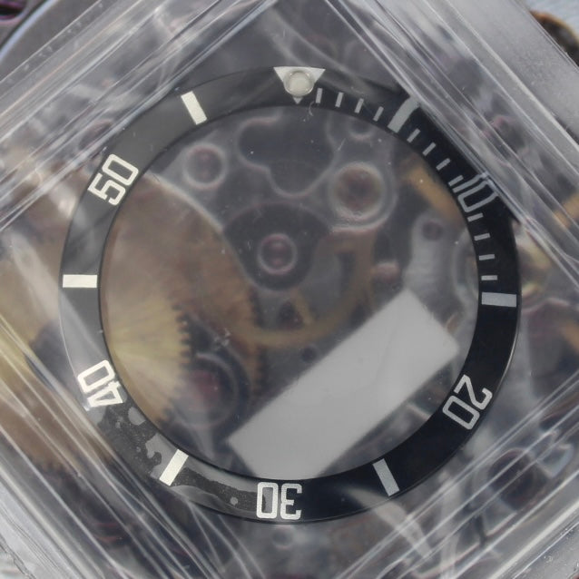 NEW Rolex 315-16660-181-A1 Inserto Ghiera Sea-Dweller 16600 16660 Nuovo in Blister