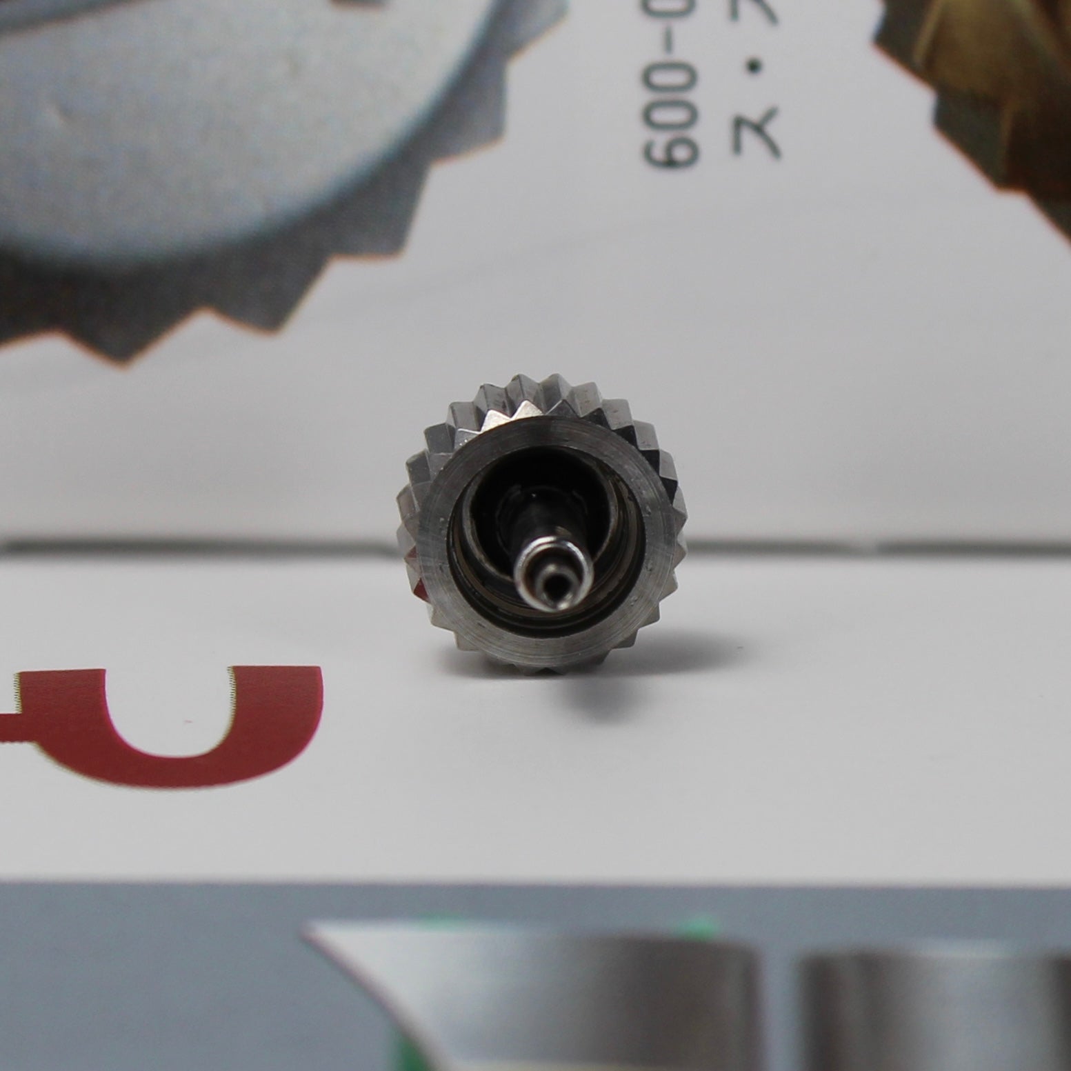 Rolex 24-802-0 Corona Acciaio Originale Usata 8mm Sea-Dweller Deepsea 116660 126660 136660